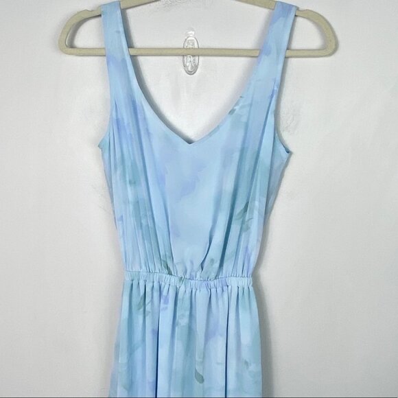 NWT Show Me Your Mumu Kendall Maxi Dress Baby Blue Gown Size XXS Bridesmaid Boho - Picture 8 of 9